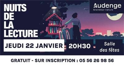 Les nuits de la lecture font leur retour à Audenge