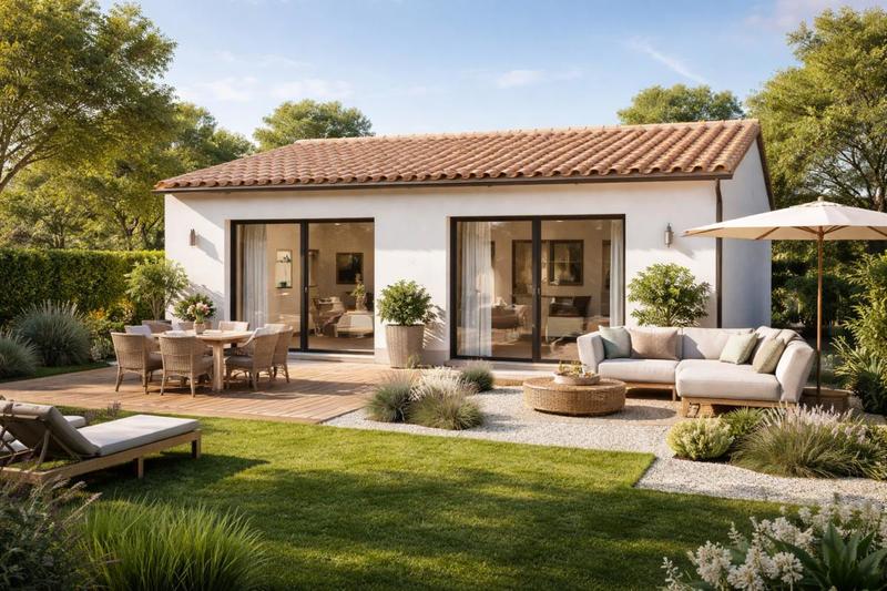 Maison - 80 m² - 4 pièces