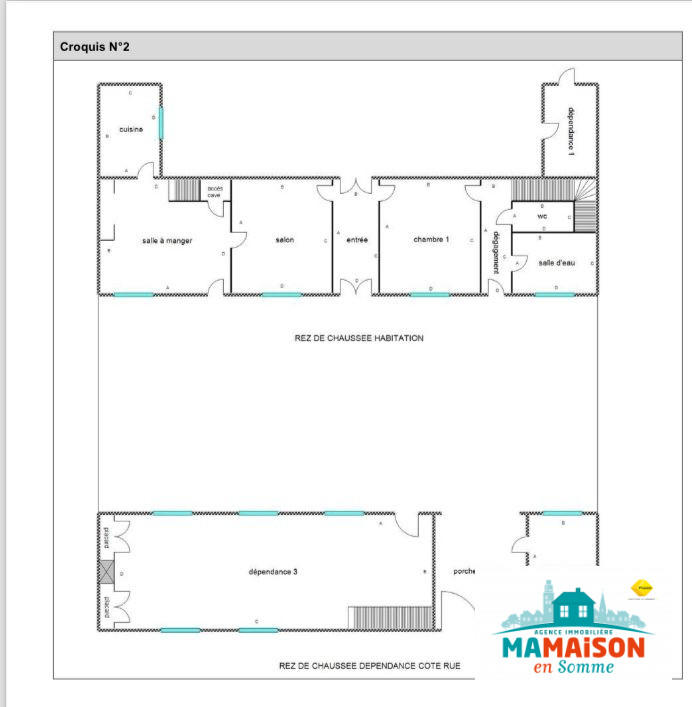 Maison ancienne - 180 m² - 8 pièces