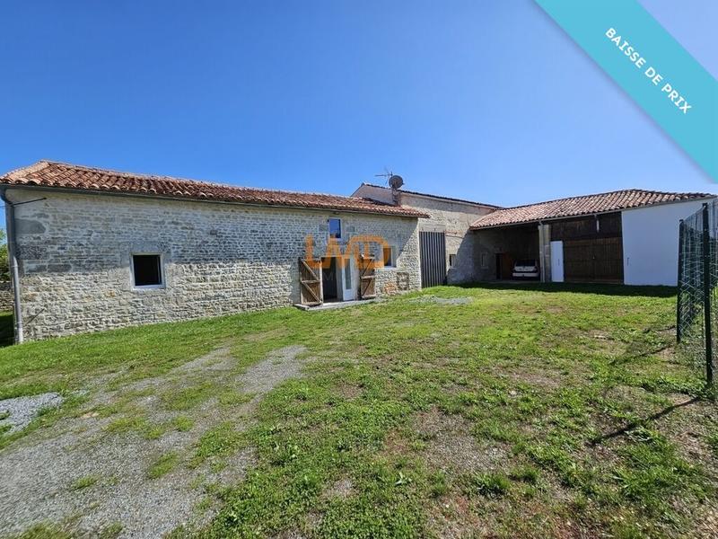 Maison en pierre - 62 m² - 2 pièces