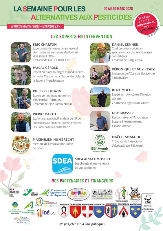 La semaine pour les alternatives aux pesticides : Visite