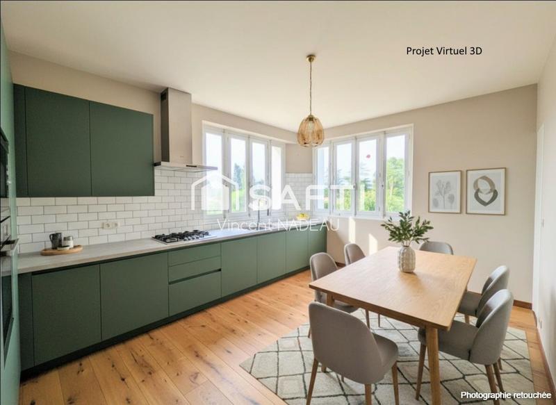 Maison - 170 m² - 7 pièces