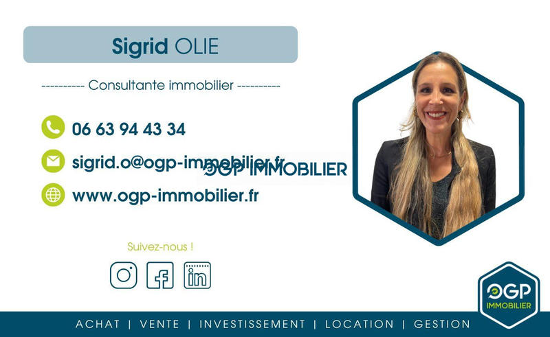 Appartement - 38 m² - 2 pièces