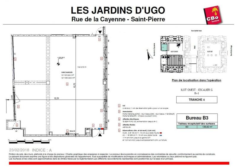 Bureau - 139 m²