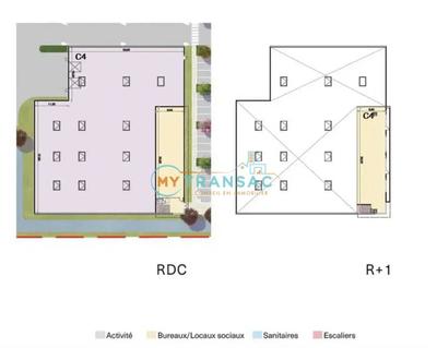 Local d'activité / Entrepôt - 493 m²