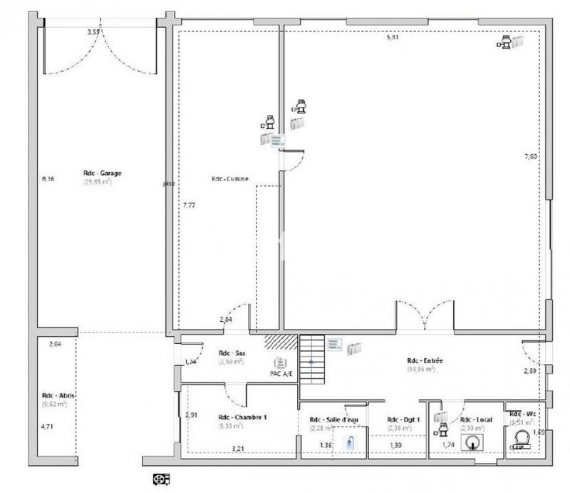 Maison - 160 m² - 7 pièces