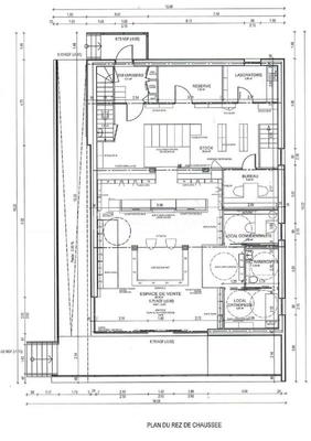 Local commercial - 230 m² - 2 pièces
