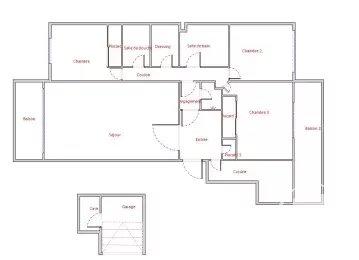 Appartement - 94 m² - 4 pièces