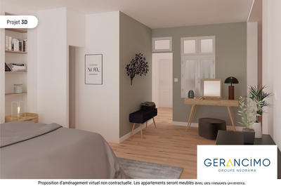 Appartement - 29 m² - 1 pièce