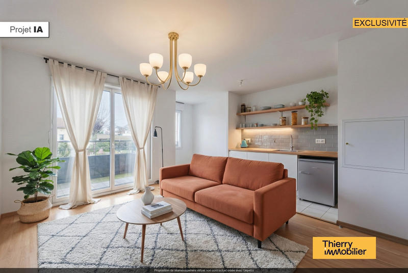 Appartement - 40 m² - 2 pièces