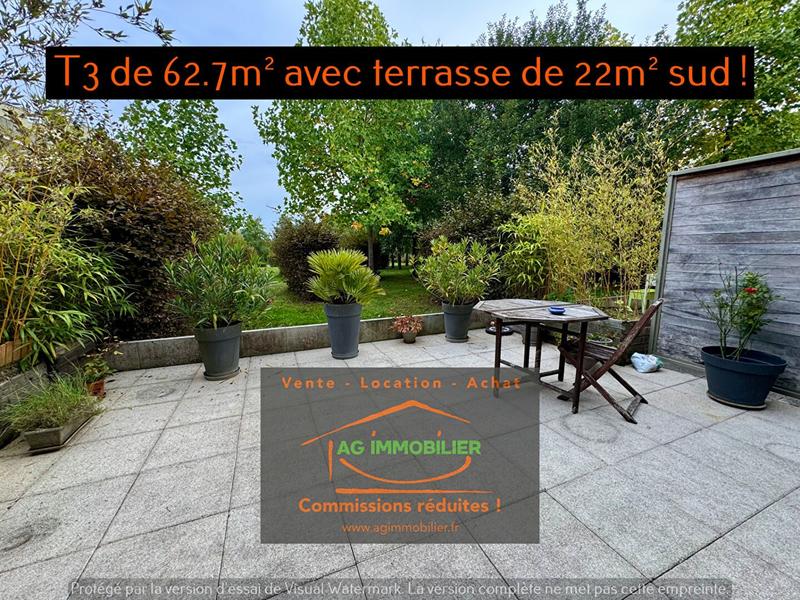 Appartement - 63 m² - 3 pièces