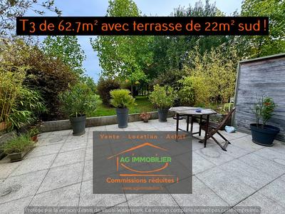 Appartement - 63 m² - 3 pièces