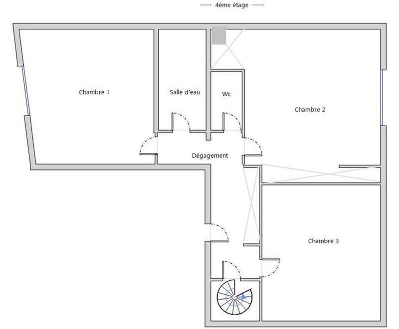Appartement - 140 m² - 6 pièces