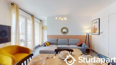 Chambre - 9 m² - 1 pièce