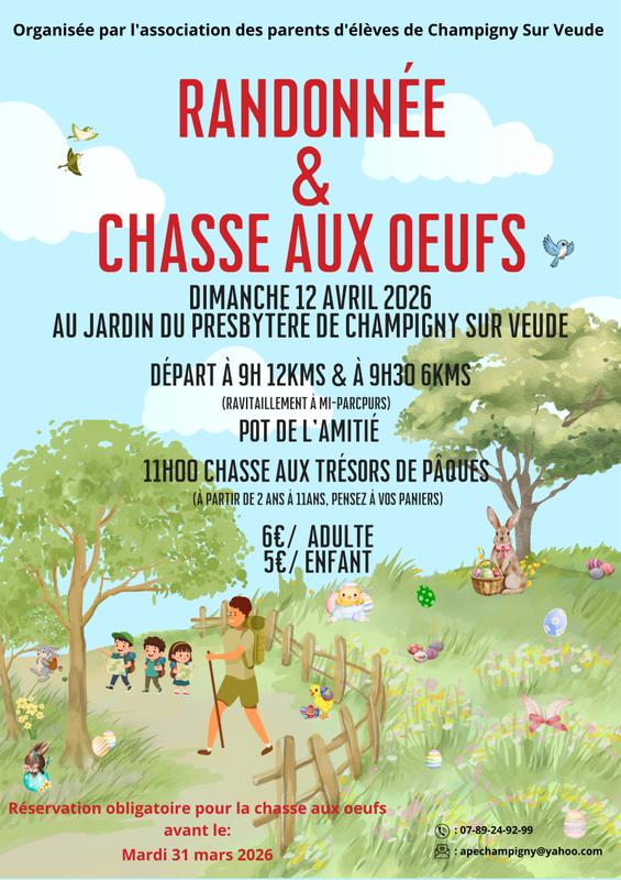 Randonnée et Chasse aux oeufs