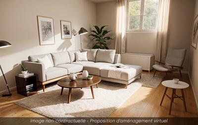 Appartement - 49 m² - 2 pièces