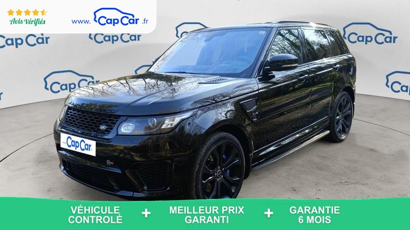 Land Rover Range Rover Sport 5.0 V8 Supercharged 575 Svr - Automatique