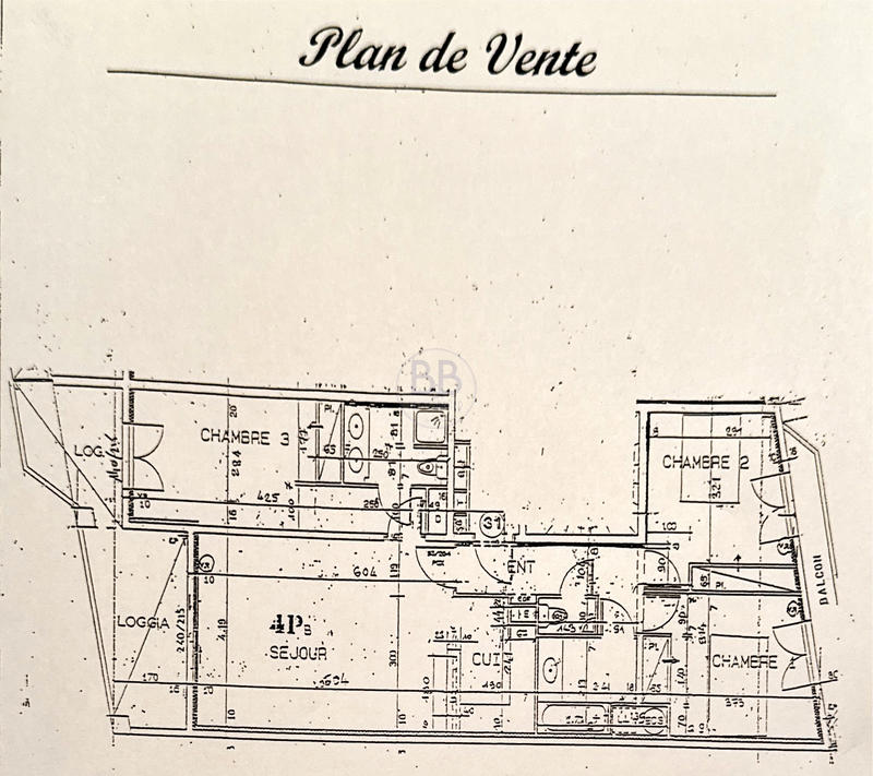Appartement - 87 m² - 4 pièces