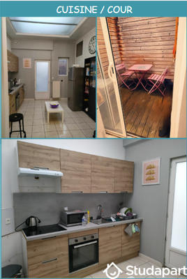 Chambre - 15 m² - 1 pièce