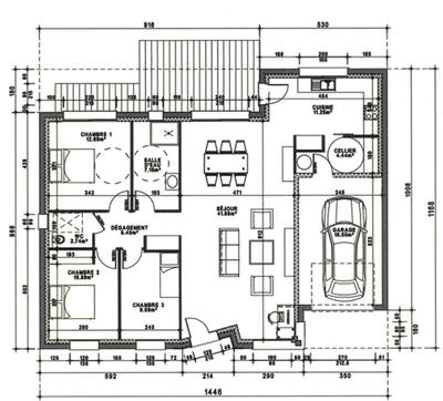 Maison - 106 m² - 4 pièces