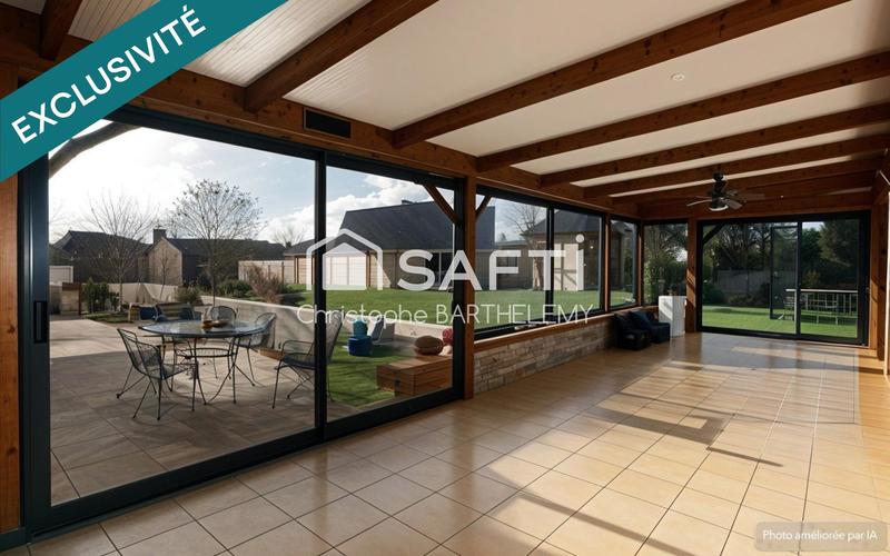 Maison - 121 m² - 5 pièces