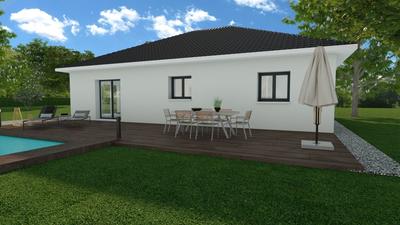 Maison - 90 m² - 4 pièces