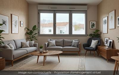 Appartement - 63 m² - 3 pièces