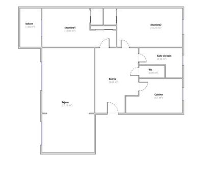 Appartement - 65 m² - 4 pièces