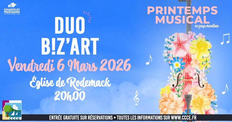 Printemps Musical : Duo B!z'Art