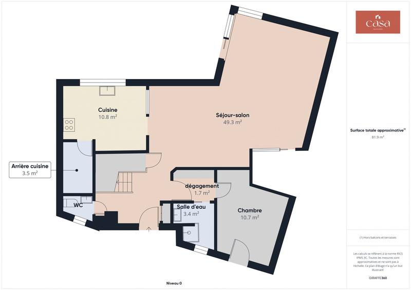 Maison contemporaine - 157 m² - 7 pièces