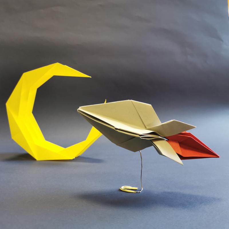 Atelier origami dans l'espace