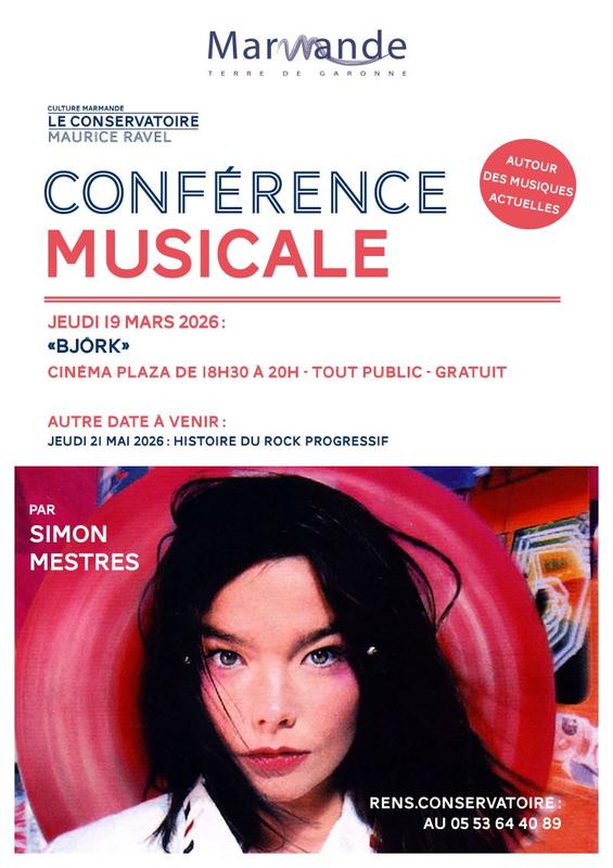 Conférence Musicale par Simon Mestres "Björk"