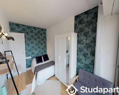 Chambre - 40 m² - 1 pièce