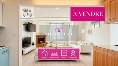 Maison - 66 m² - 4 pièces