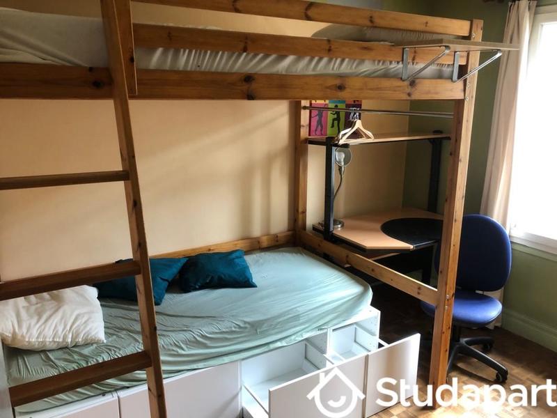 Chambre - 11 m² - 1 pièce