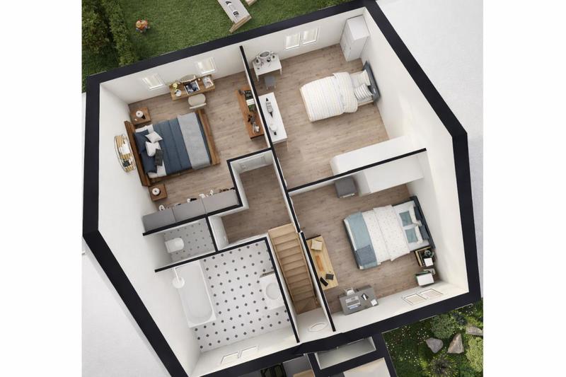 Maison - 100 m² - 5 pièces