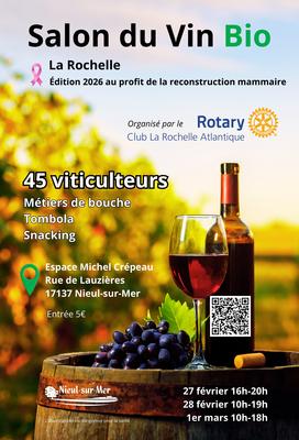 Salon du Vin Bio la Rochelle - Nieul sur Mer