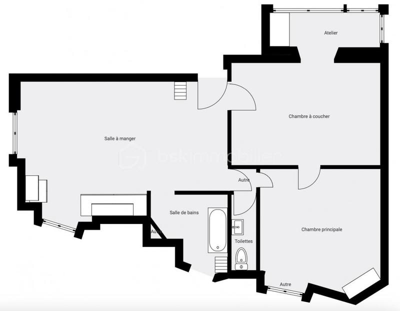 Appartement - 117 m² - 6 pièces