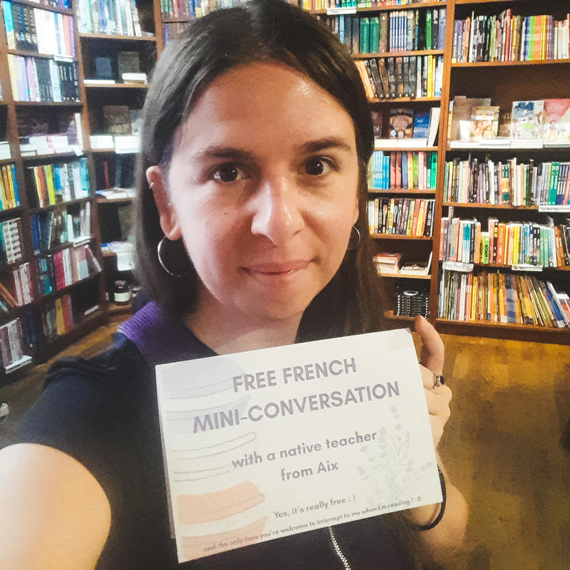 Free French mini conversation with a local native speaker and French teacher
