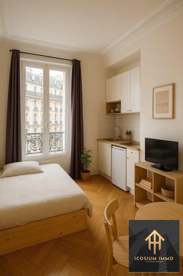 Appartement - 15 m² - 1 pièce