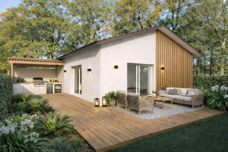 Maison - 80 m² - 4 pièces