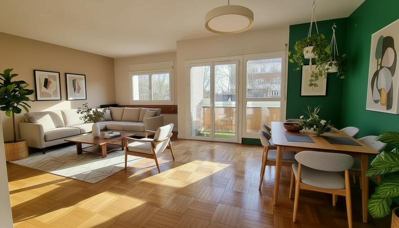 Appartement - 90 m² - 4 pièces