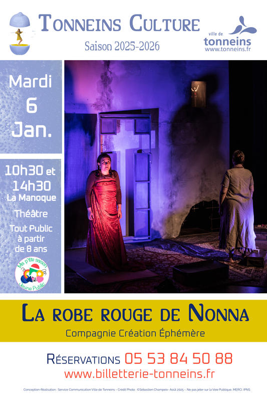 Théâtre - &quot;La robe rouge de Nonna&quot;