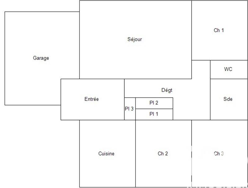 Maison - 95 m² - 4 pièces