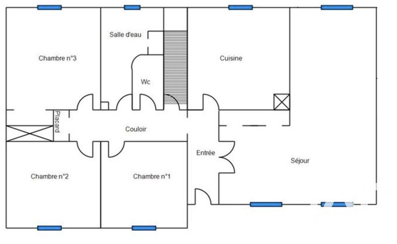 Maison - 86 m² - 5 pièces