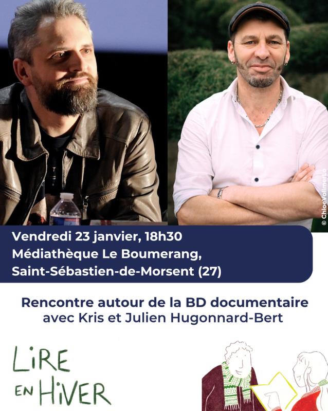 Lire en hiver : rencontre autour de la Bd documentaire