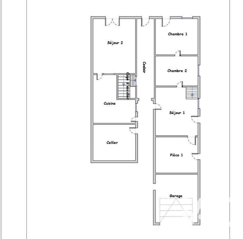 Maison de ville - 150 m² - 7 pièces