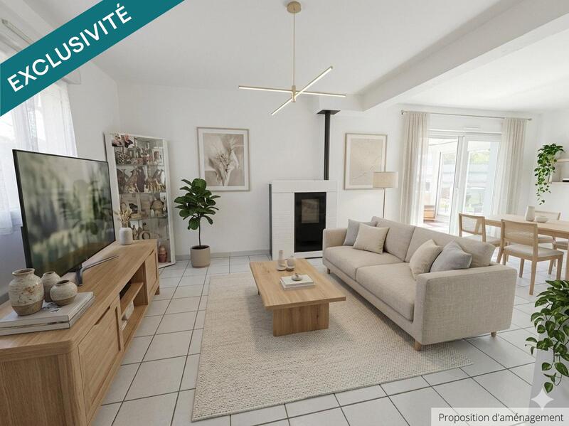 Maison - 123 m² - 6 pièces