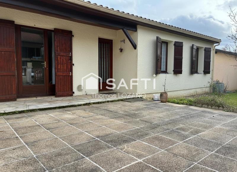 Maison - 92 m² - 4 pièces