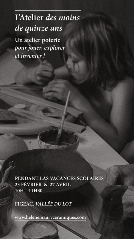 Ateliers poterie enfants, à Figeac